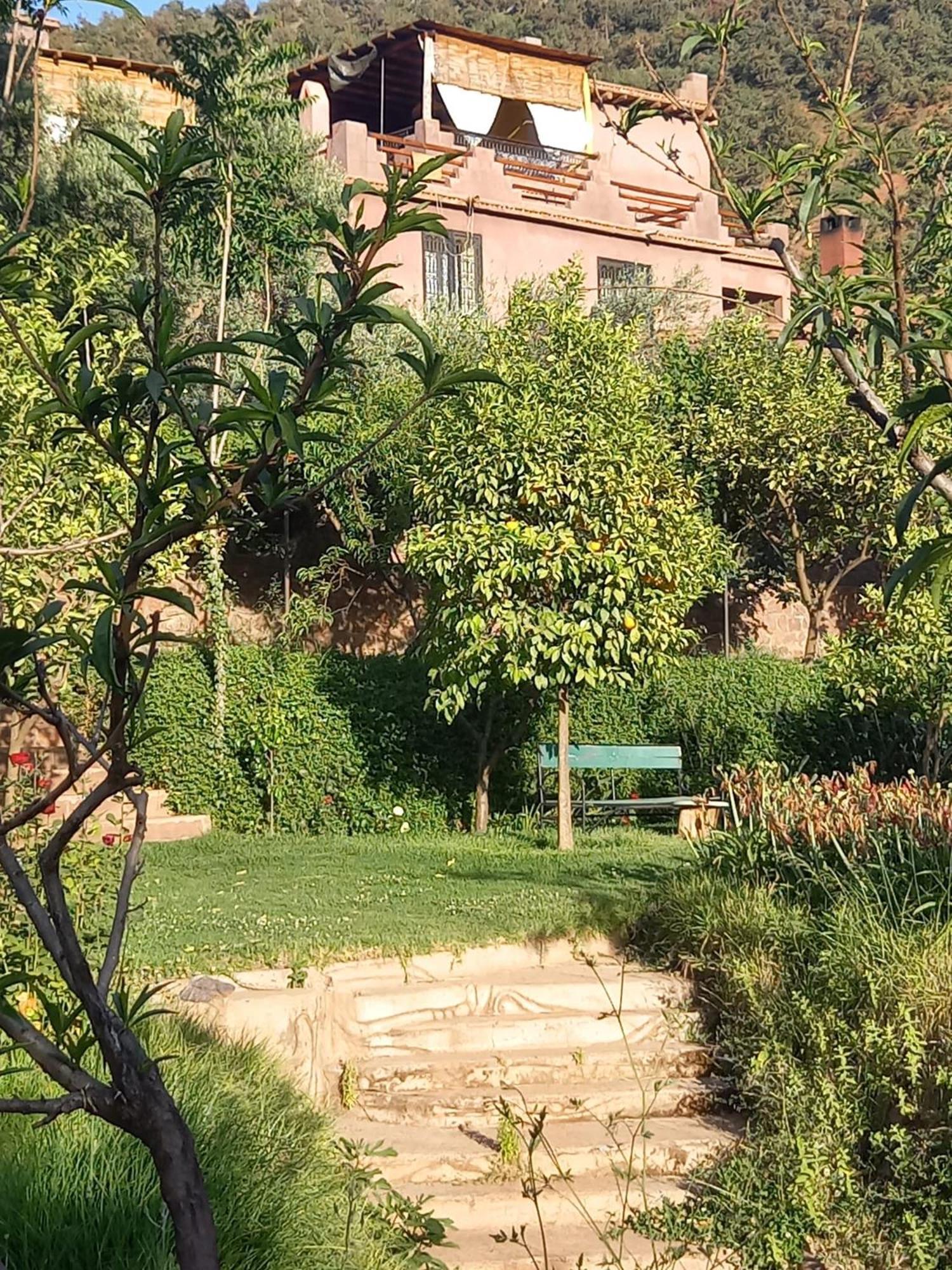 Готель Ourika Timalizene Le Jardin Des Delices Tamezindert Екстер'єр фото